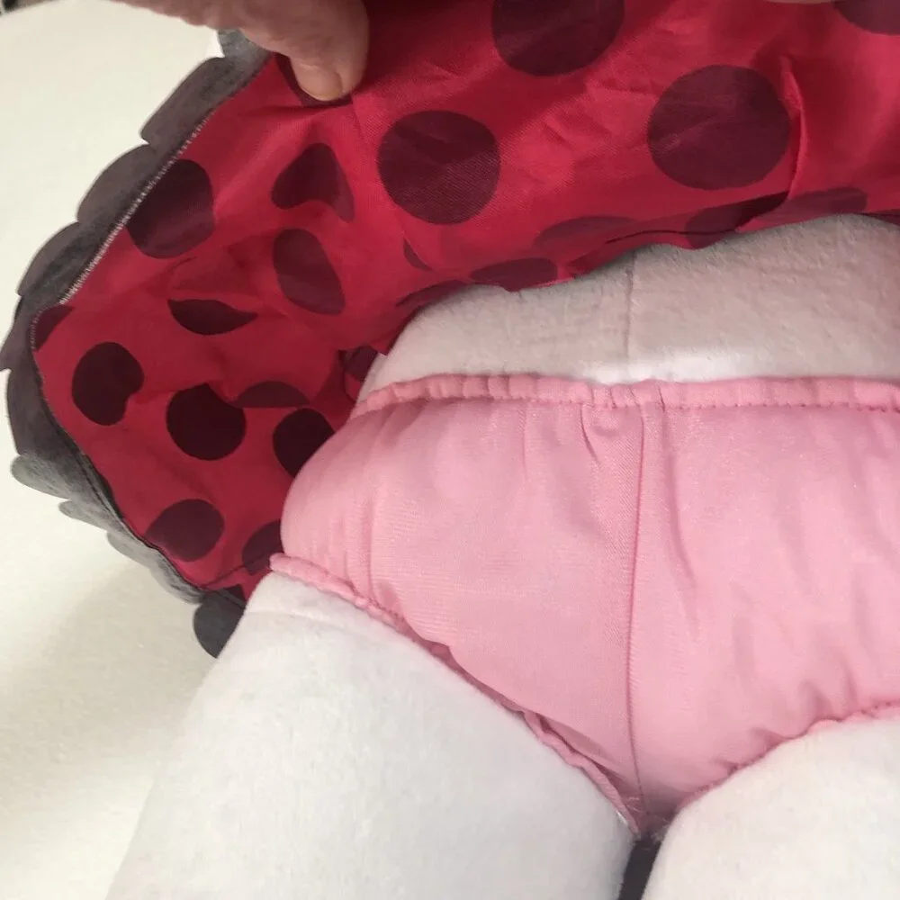 Hello Kitty Huge Plush 24" Tall Birthday Greeter Polka Dot Dress Collector NWT - Picture 5 of 8